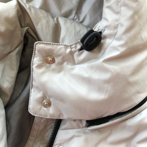 BOGNER Fire & Ice Quilted Puffer Down Hooded Jacket Size Medium in Silver Gray - Picture 8 of 13